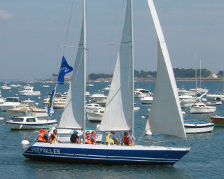 Balade en goélette avec skipper