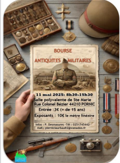Bourse d'antiquités militaires pornic