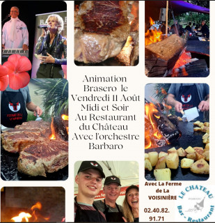 BRASERO ET ORCHESTRE BARBARO  PORNIC