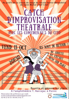 CATCH D'IMPROVISATION THÉÂTRALE PORNIC