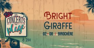 Concert de plage à La Birochère: bright giraffe Pornic