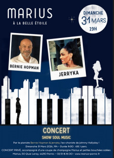 Concert: Marius à la belle étoile pornic