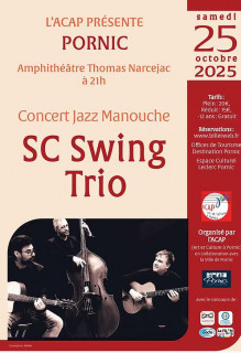Concert: SC Swing Trio pornic