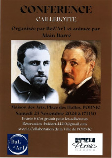 Conférence: Caillebotte par Alain Barré Pornic