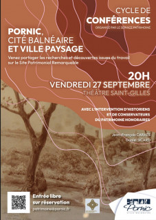 Conférence: Conférence: Pornic, cité balnéaire et ville paysage Pornic