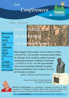 Conférence : le routier de la mer de Pierre Garcie dit Ferrande