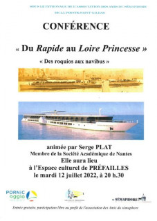 Conférence Les Amis du Sémaphore