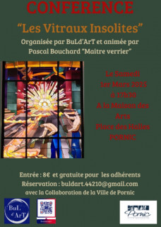 Conférence: vitraux insolites pornic