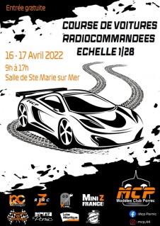 COURSE DE VOITURES RADIOCOMMANDEES 1/28 PORNIC 2022