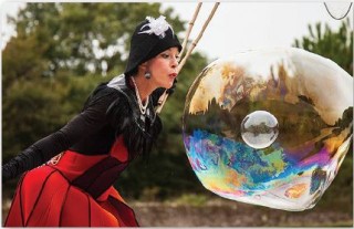 Dame Bulle, déambulation