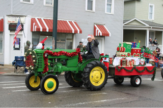 Défilé de tracteurs
