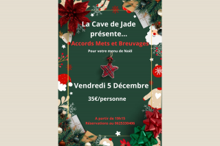 Dégustation accords mets et vins de Noël