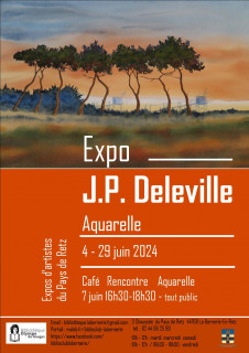 Exposition J.P. Deleville Du 4 au 29 juin 2024