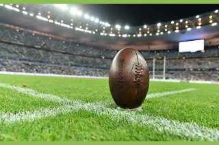 Übertragung des Rugby-Spiels – Sechs-Nationen-Turnier