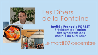 Dîner de la Fontaine avec François Forest