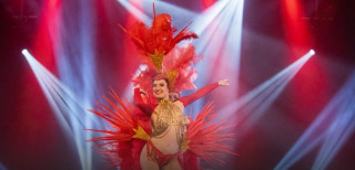 Dîner spectacle cabaret Saint-Valentin au Casino pornic