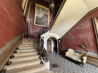 Escalier intérieur Château de Briord