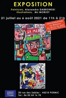EXPOSITION DABROWSKI ET MJ MORIOT PORNIC