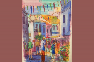 Exposition de l'artiste: de Viviane Bibaut