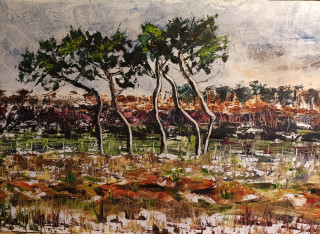 Exposition de peintures par Linic
