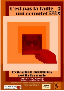 Exposition de peintures, sculptures, photographies: petits formats  Pornic