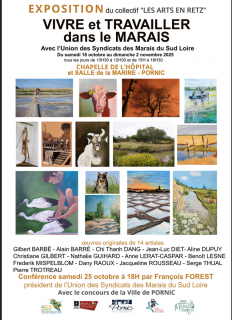 Exposition: vivre et travailler dans le marais pornic