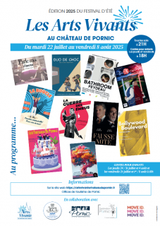 Festival été 2025 - Les arts vivants au Château de Pornic