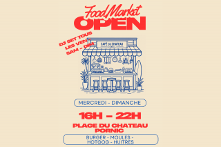 Food market au Café du Château