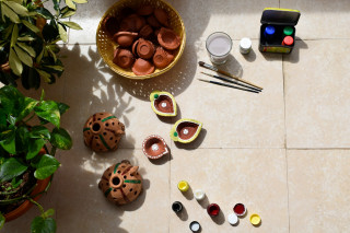 Atelier création peinture végétale