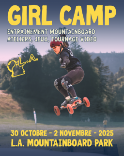 Girl camp au L.A Mountainboard Park