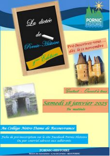 La dictée de Pornic