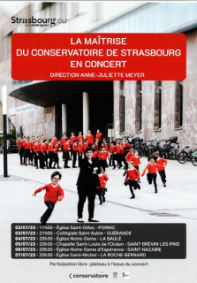 LA MAITRISE DU CONSERVATOIRE DE STRASBOURG EN CONCERT PORNIC