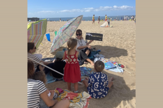The beach with stories 