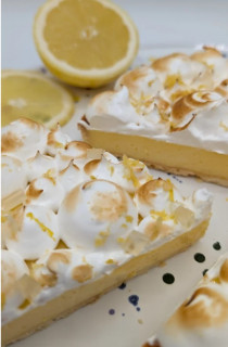 La tarte au citron meringuée