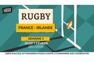 Lancement du tournoi des VI nations - France VS Irlande