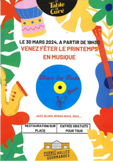  Le printemps en musique à La Table du Curé Pornic