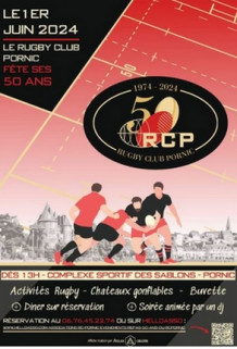 Le rugby club de Pornic fête ses 50 ans