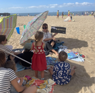 Lecture: la p'tite clé à la plage pornic