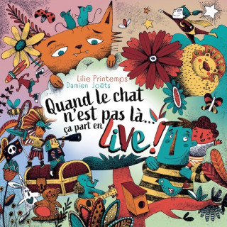 Les jeudis des p'tits loups: Quand le chat n'est pas la...ça part en live !