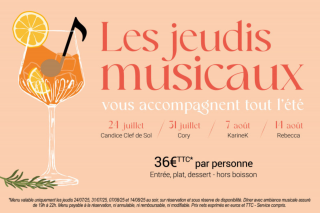 Les jeudis musicaux au West Hôtel pornic
