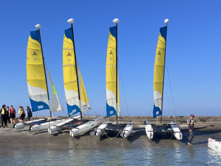 Location de catamaran avec l'Ecole de voile de Préfailles