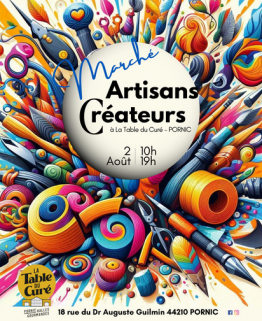 Marché Artisans table du curé  pornic
