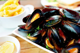 Moules frites à La Plaine-sur-Mer