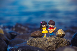 Peinture sur figurine