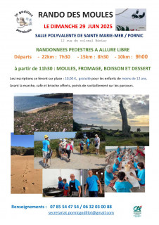 Rando des moules pornic