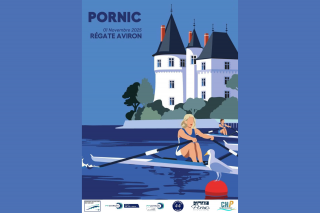 Régate d'aviron de mer à Pornic