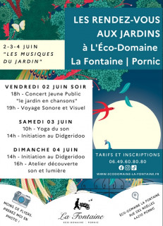 RENDEZ-VOUS AUX JARDINS A L'ÉCO DOMAINE LA FONTAINE PORNIC