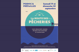 Route des pêcheries : spectacle son et lumière à Préfailles