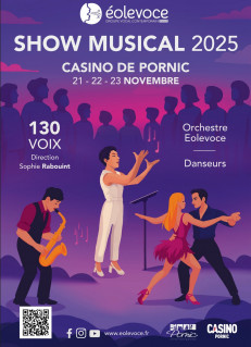 Show musical Eolevoce pornic 2025