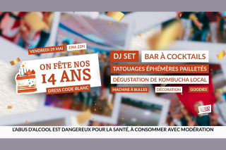 Soirée blanche spéciale 14 ans